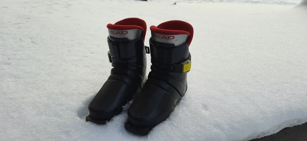 Buty narciarskie 19,5cm dziecięce zjazdowe Head