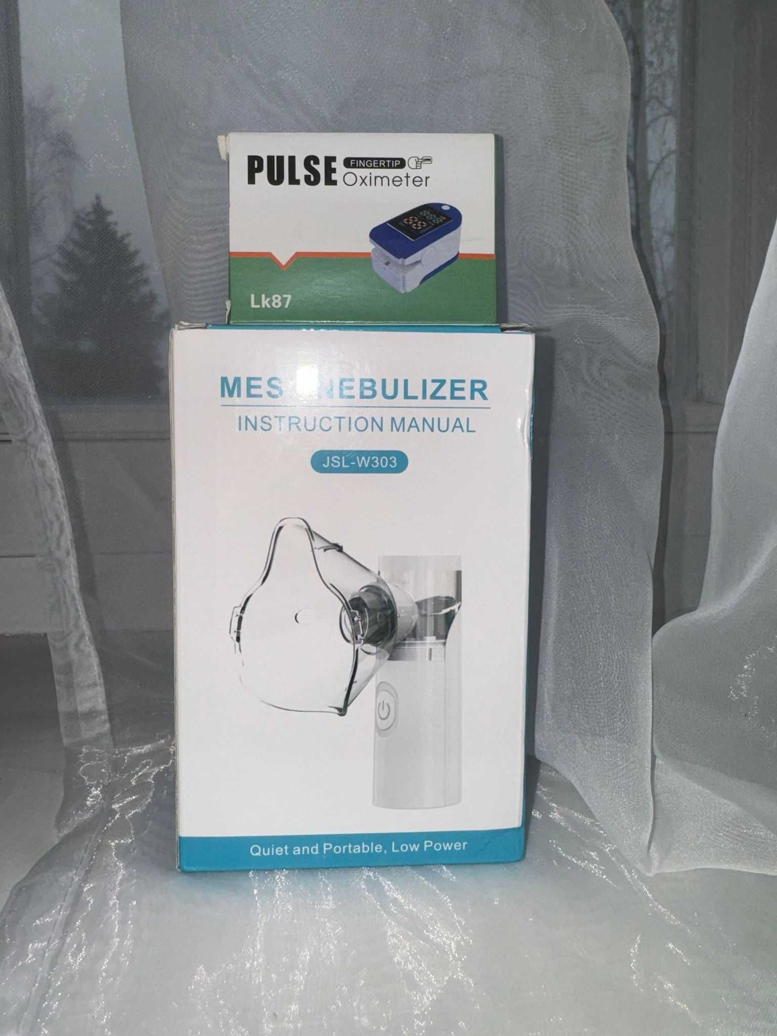 Nebulizator/Inhalator + Pulsyksometr ( 2w1 )