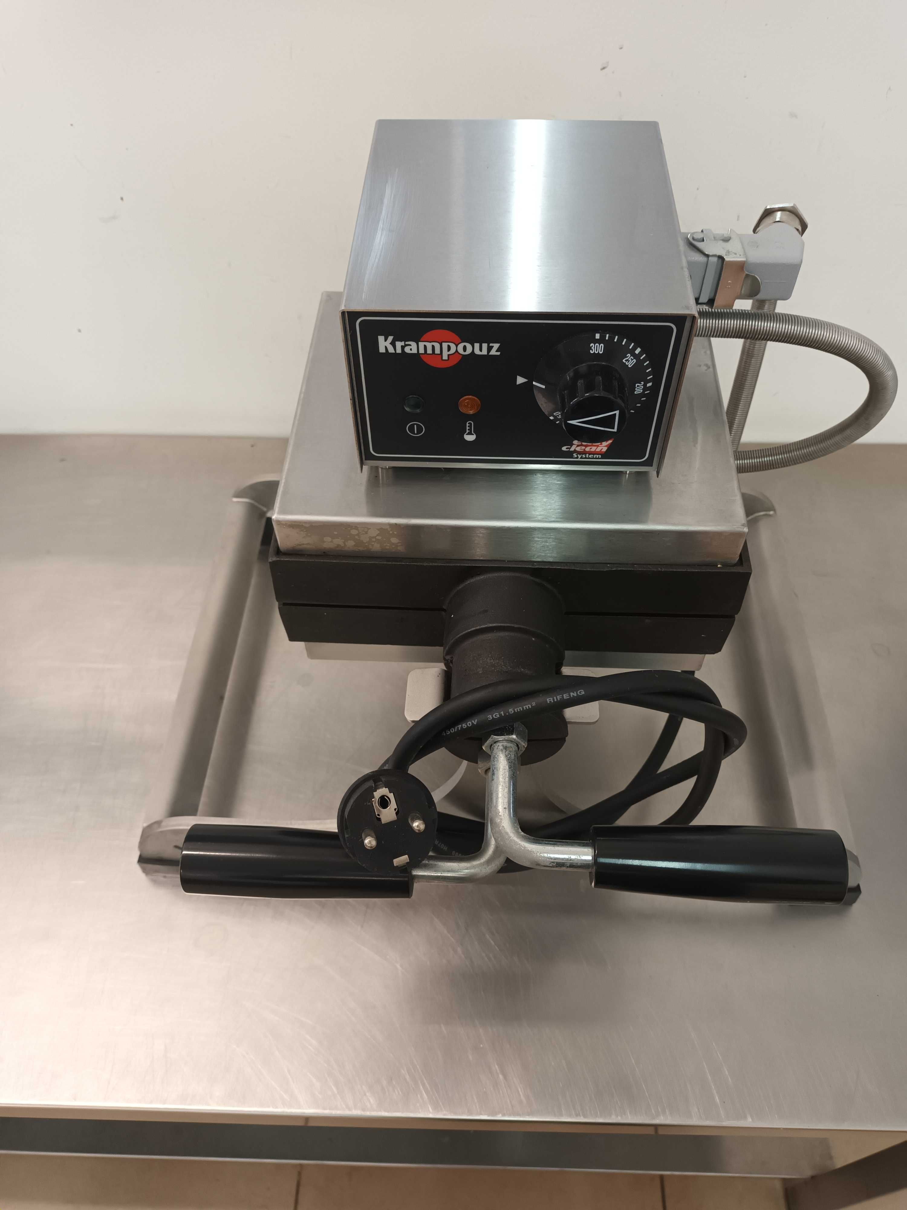 Máquina de waffles rotativa KRAMPOUZ Bruxelles 4x6