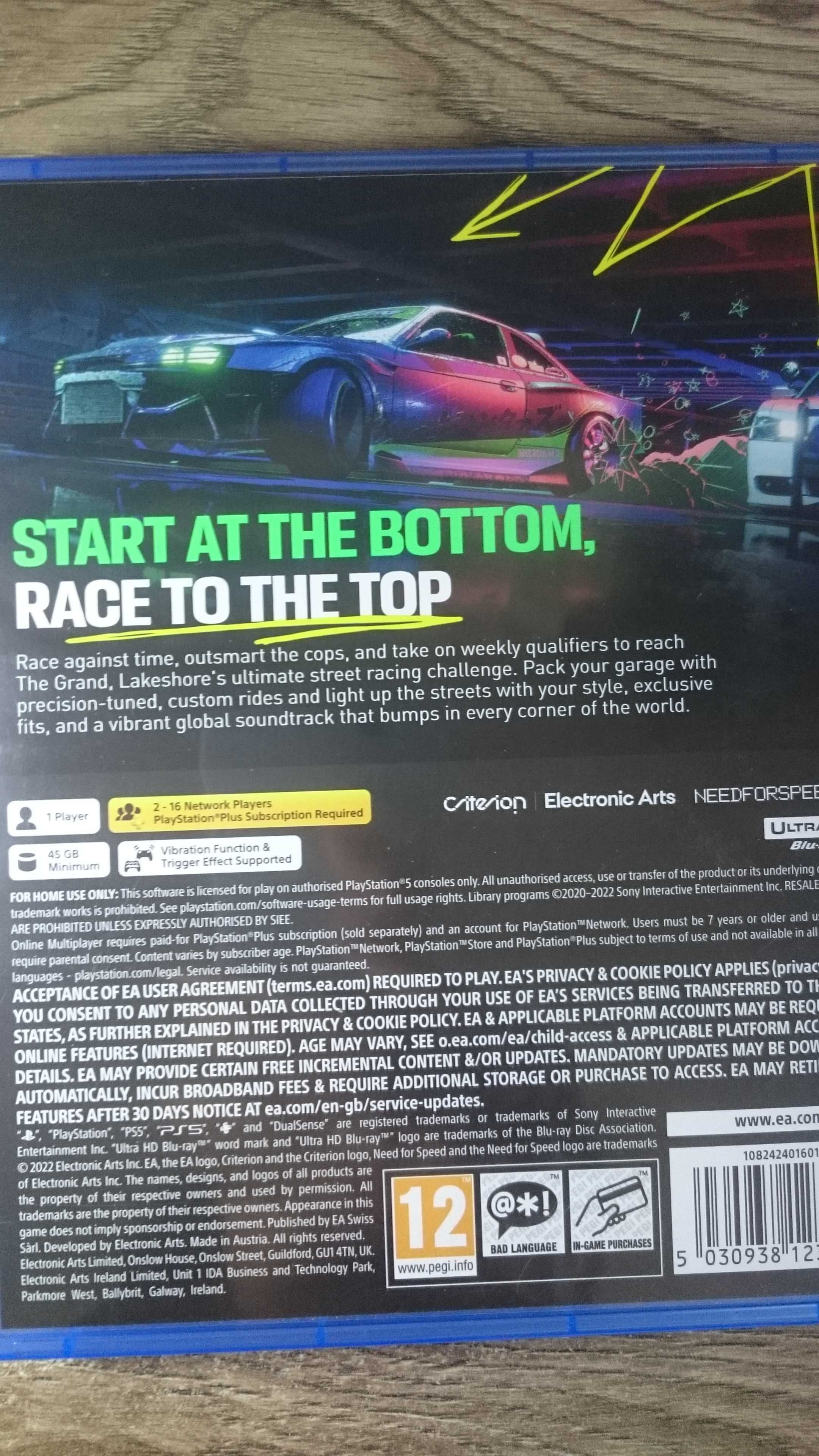 Need for speed Unboundt nfs ps5 playstation 5 forza gran turismo lego