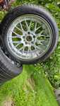 Rondell 0058 5x120, 17x8.5 po renowacji, poler rant, Dunlop Sport Maxx