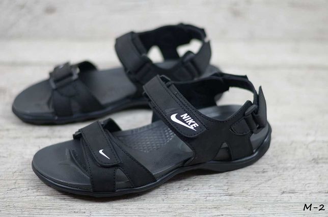 ТОП Мужские сандалии Nike кожаные босоножки лето море чоловічі сандалі