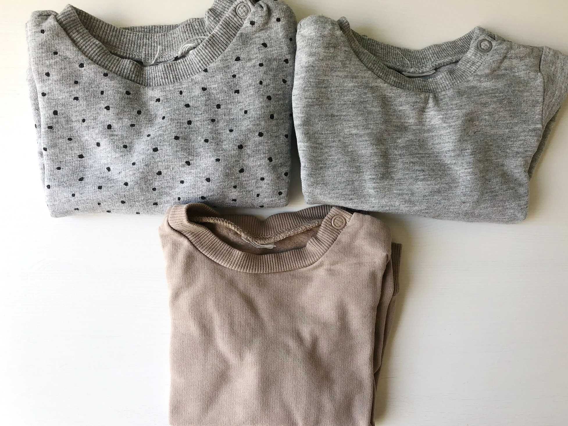Conjunto de 1 fato de treino + 3 sweatshirts