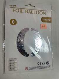 balon srebrny 0 - 65 cm