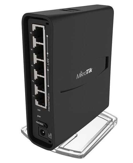 Маршрутизатор MikroTik hAP ac2  - WiFi5 / AC1200 / 1Гбіт/с / (Новий)