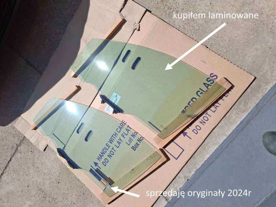 szyby przednie boczne Toyota Corolla E21 1.8 140KM FL 2024