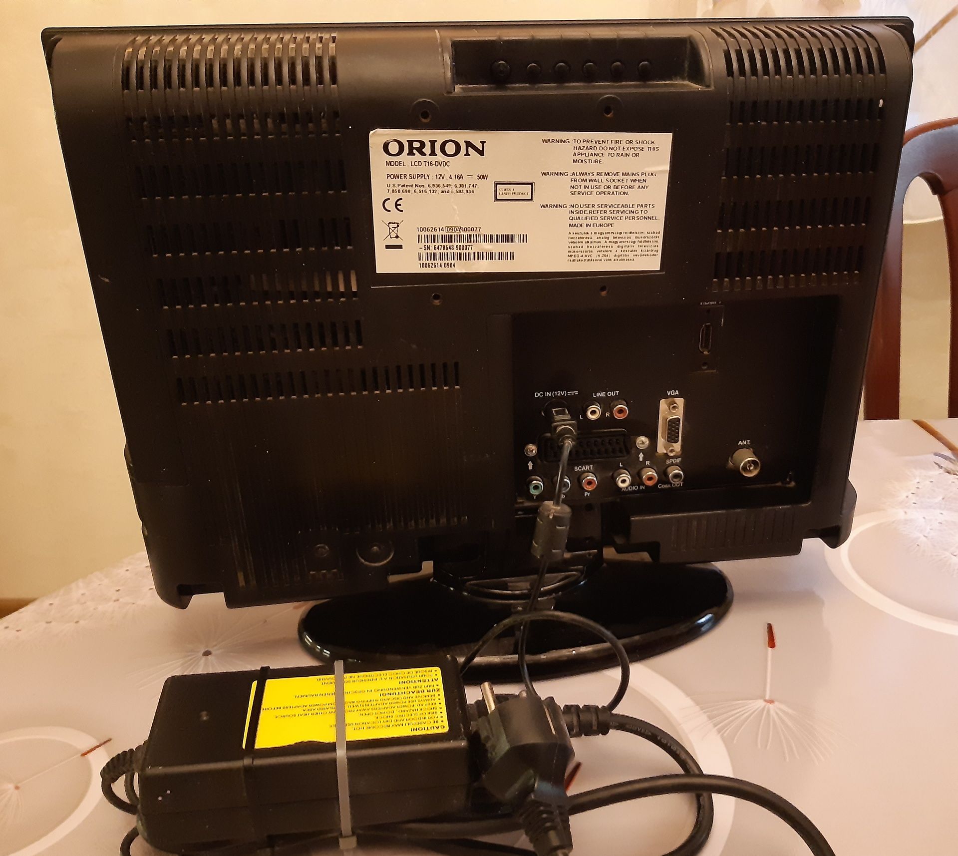 Телевізор ORiON LCD T16 DVDC