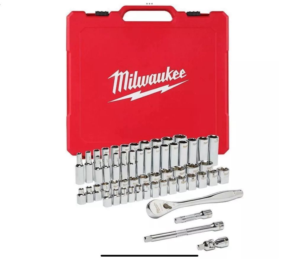 Набор головок 3/8" Milwaukee 48-22-9008 с храповиком (56 шт)