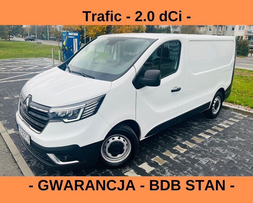 Renault Trafic 2.0 dCi L1H1 (Opel Vivaro)  - GWARANCJA - serwisowany - bdb stan -