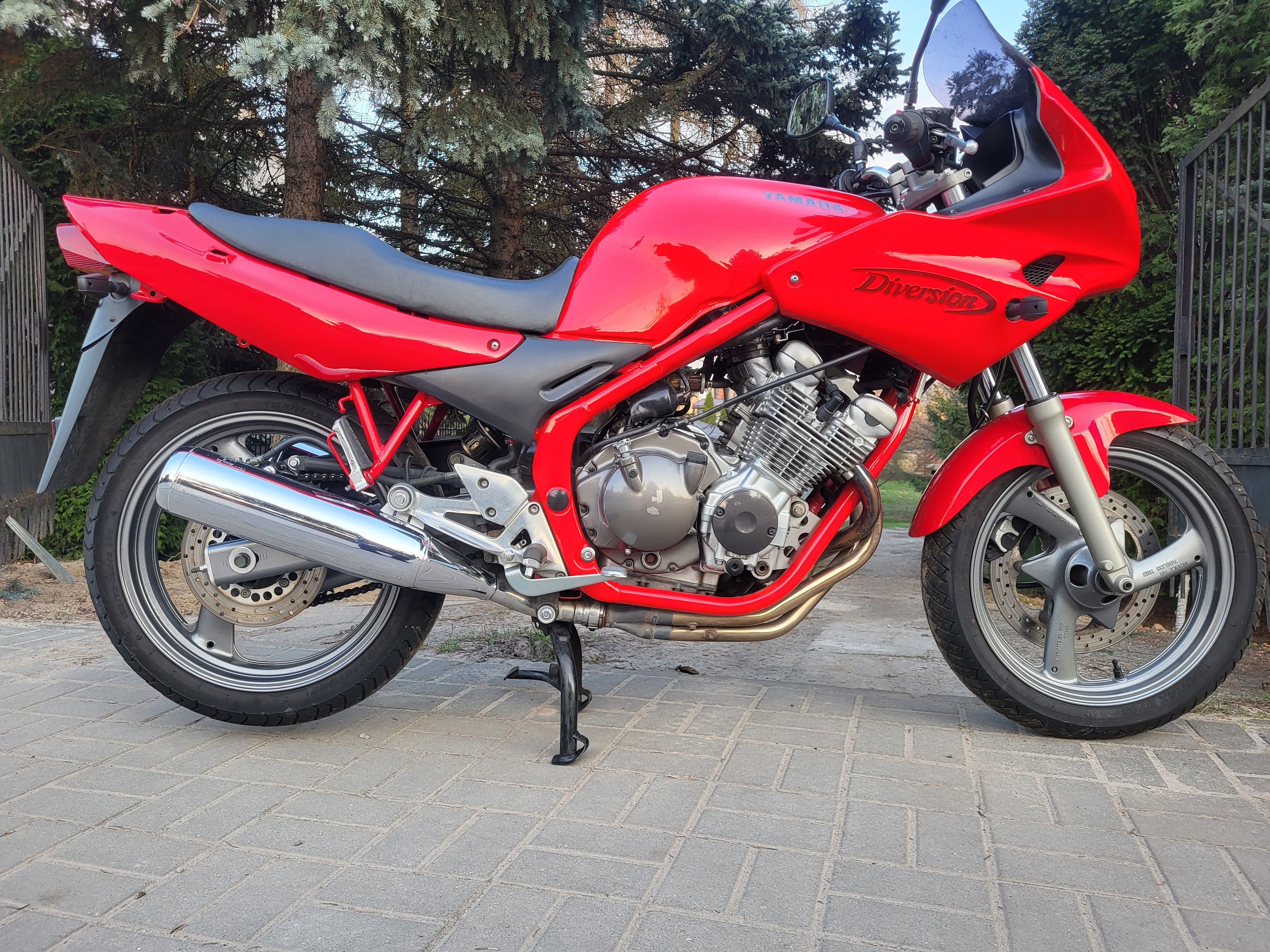 Yamaha xj 600 diversion, jak nowa, owiewka honda cb 500