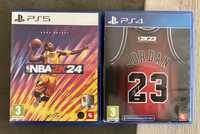 NBA 2k24 e 2k23 PS5