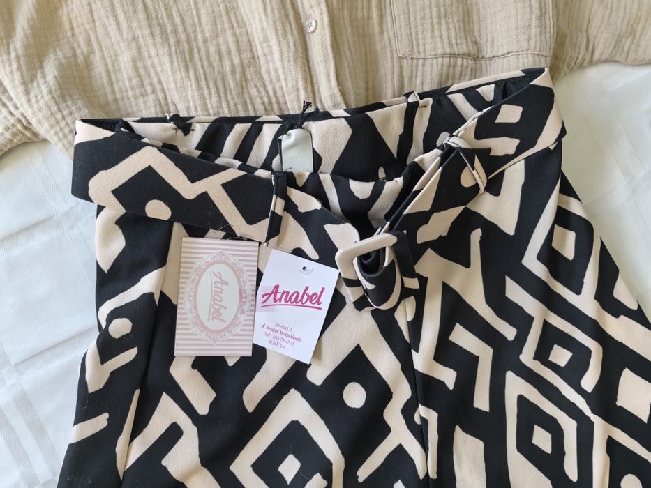 Spodnie damskie wide leg nowe r. 36/38