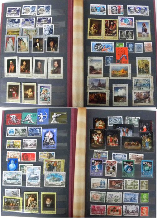 Klaser ze znaczkami, znaczki pocztowe A71