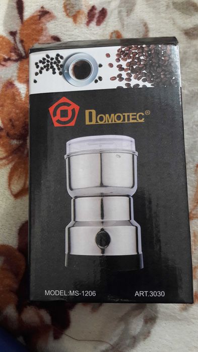 Кофемолка Domotec Нержавейка