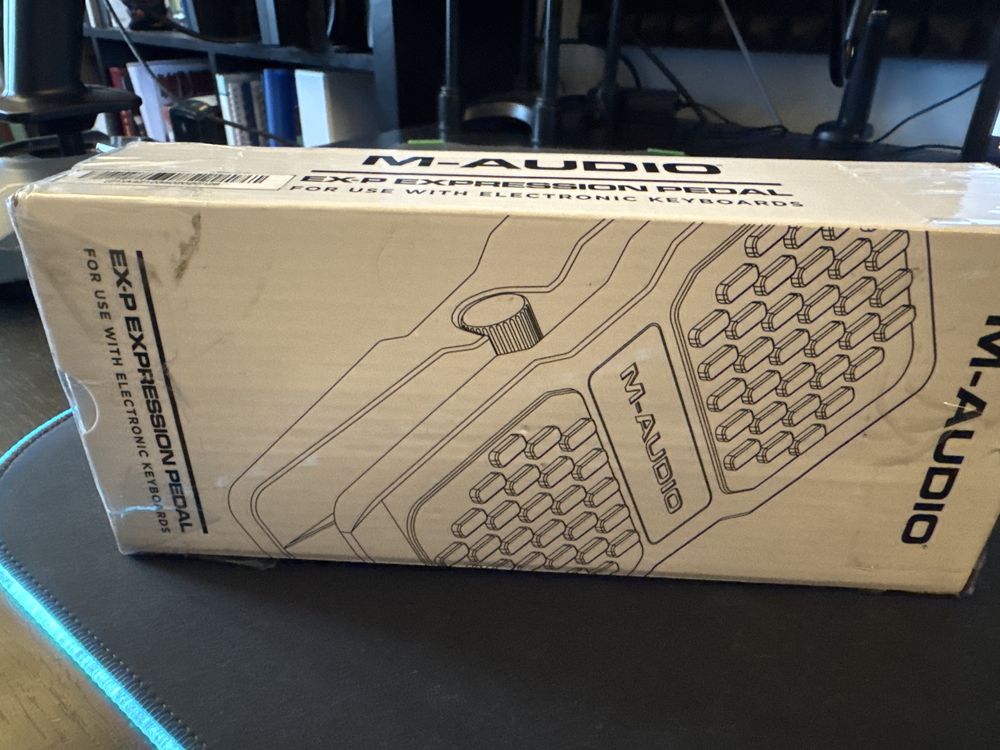Pedal M-Audio de expressao - EX-P