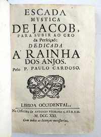 Escada Mystica de Jacob (1721) - Livro Antigo