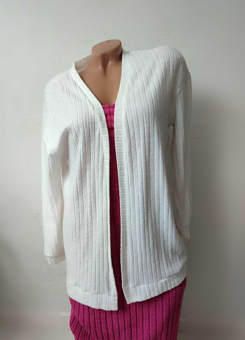 Кофта світер 42-44 р С- М кардиган рубчик