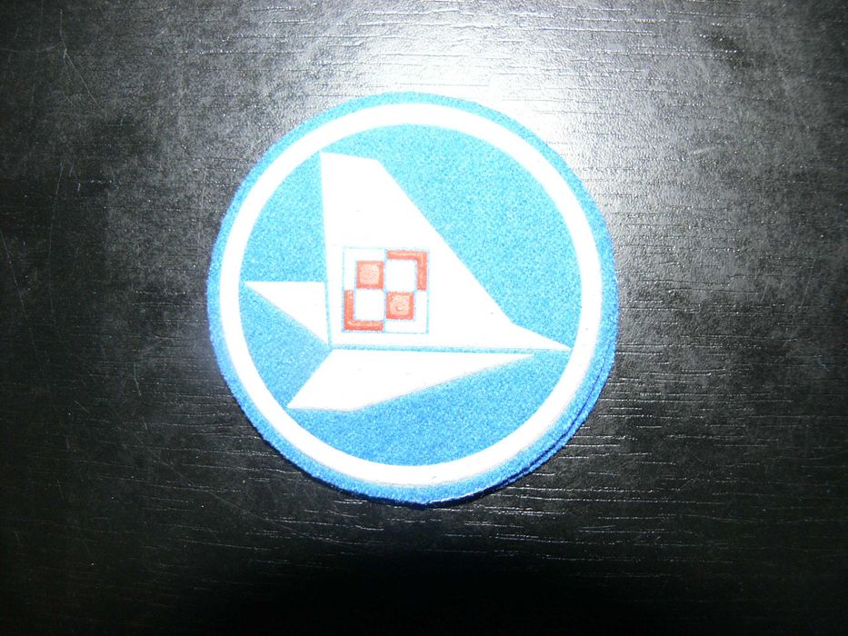 Wojskowa naszywka Wojska Lotnicze ideał z PRL