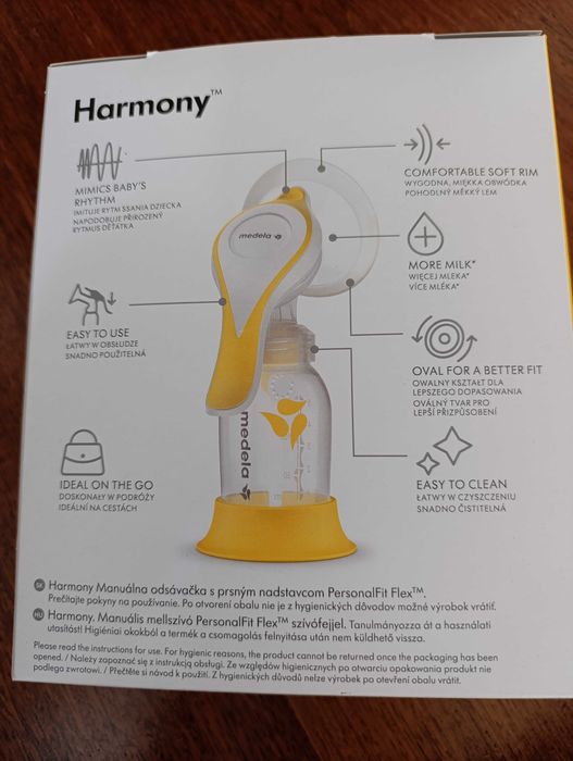 MEDELA Harmony - używany laktator ręczny, jak nowy