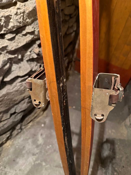 Stare radzieckie narty drewniane SPORT LWÓW