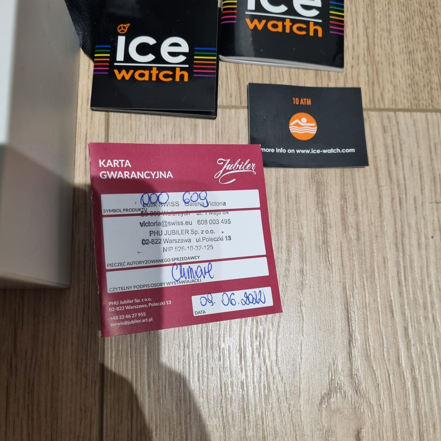 Nowy zegarek Ice watch na gwarancji