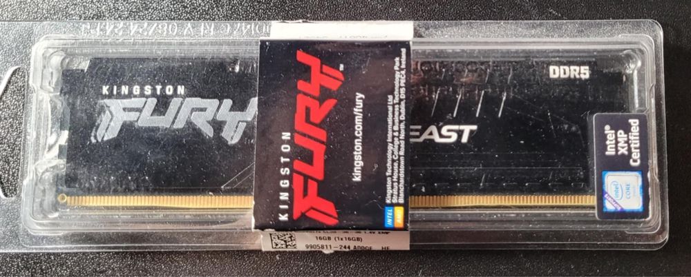 Ram kingston fury 16gb