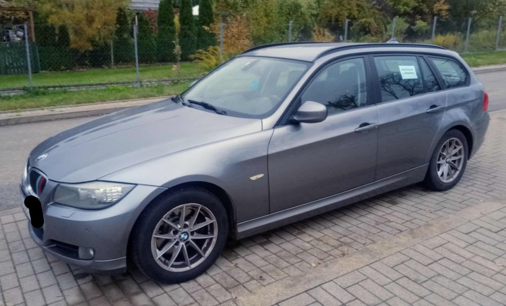 BMW e91 318D zamiana