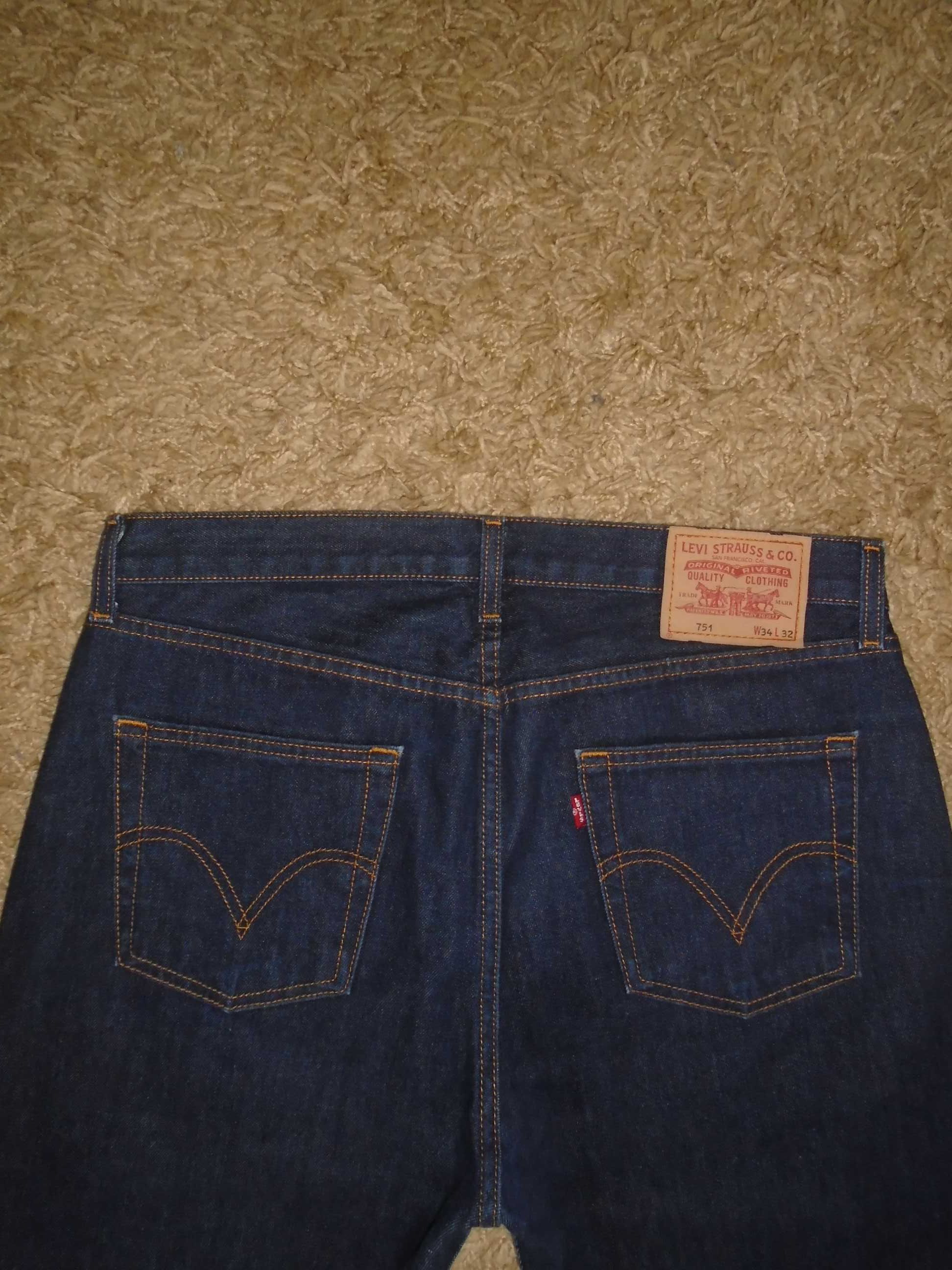 Джинсы LEVIS 751 USA W34 L32-30