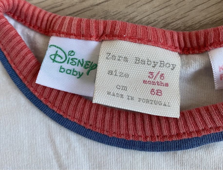 Bluzka z długim rękawem z myszką Mickey i Pluto