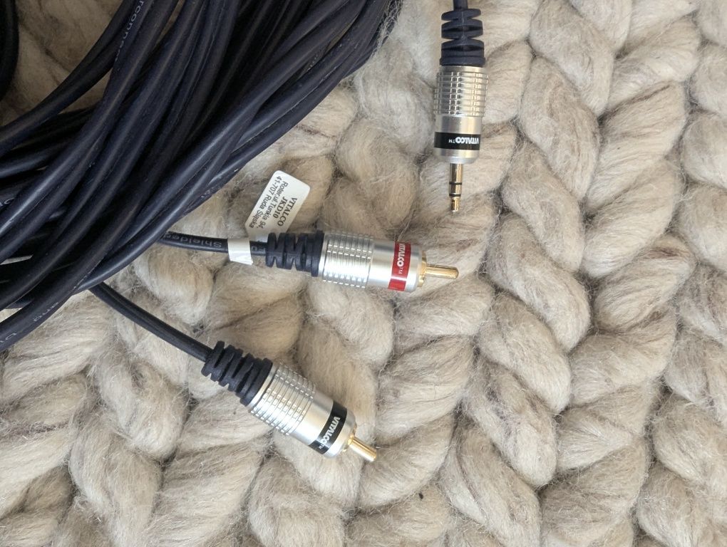 15m 2x RCA (chinch) - minijack 3,5mm vitalco jkd10