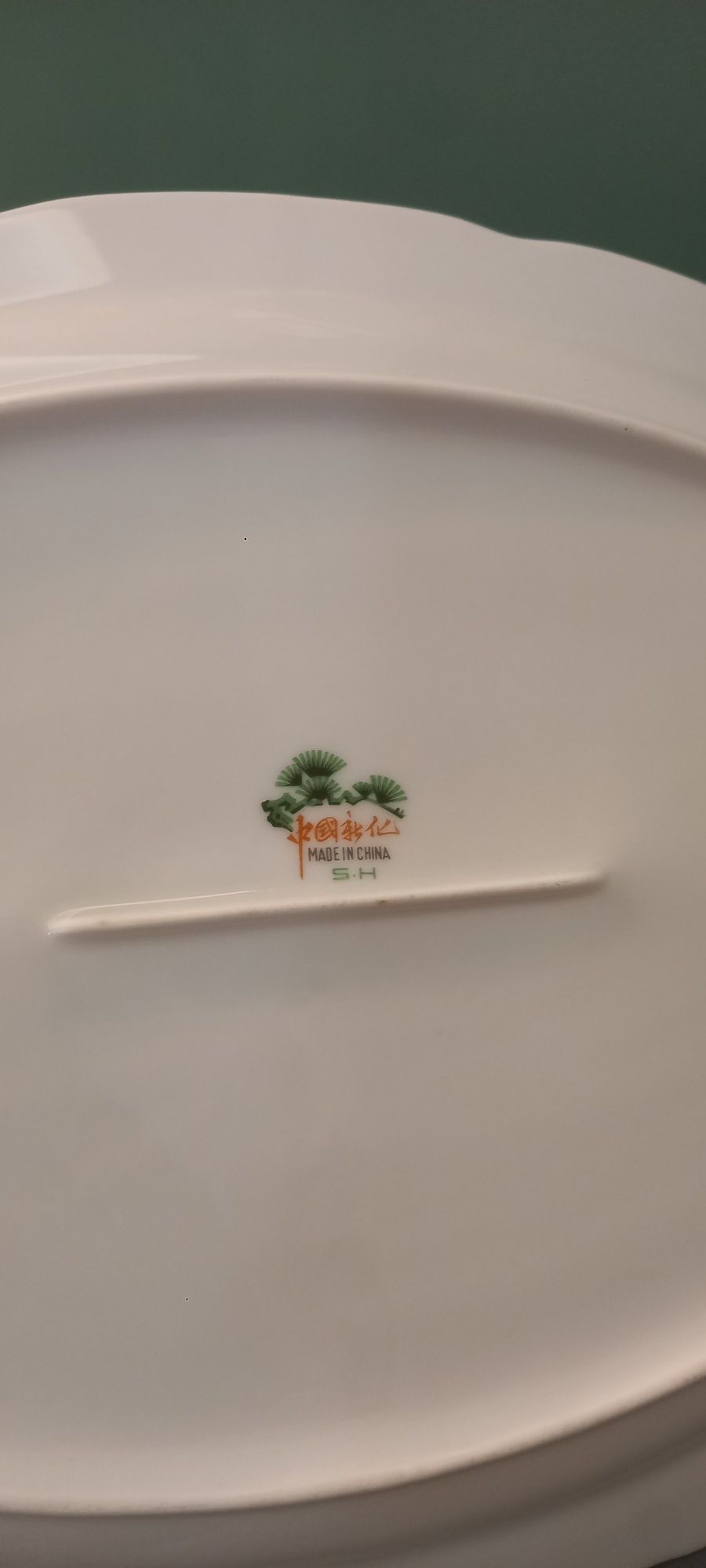Patera talerz porcelana