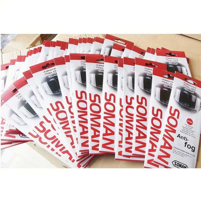 Пінлок універсальний Soman для мотошолома — антифог Pinlock для візора