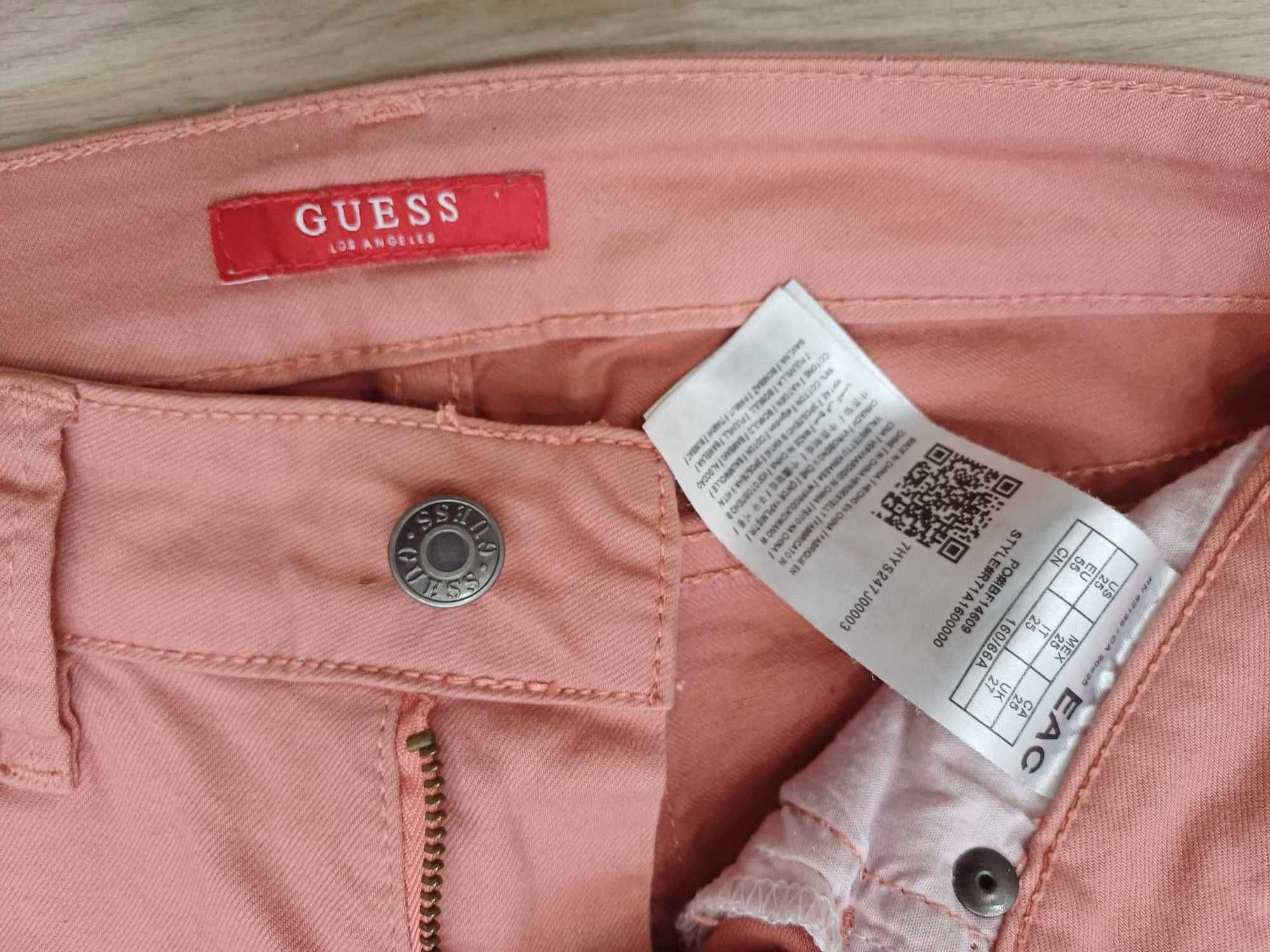 Guess r. 25 XS jeansy z dziurami