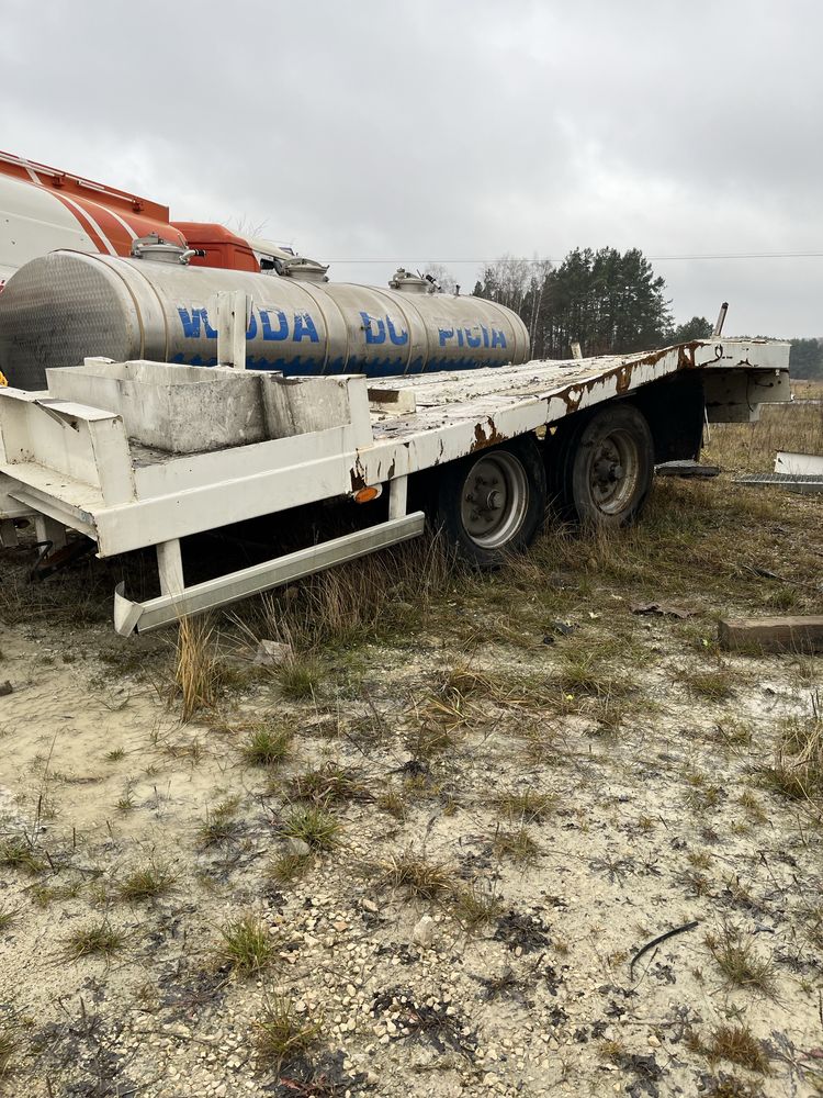 Przyczepa laweta DMC 8000kg 8t