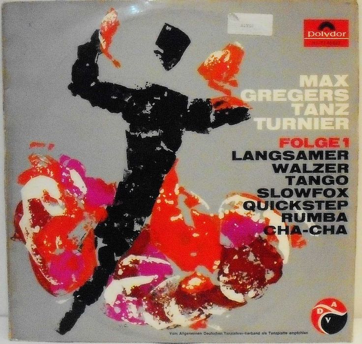 Max Greger ‎– Max Gregers Tanz Turnier Folge LP