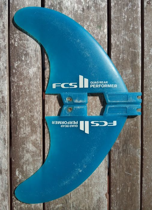 Quilhas/Fins FCS Quad Rear