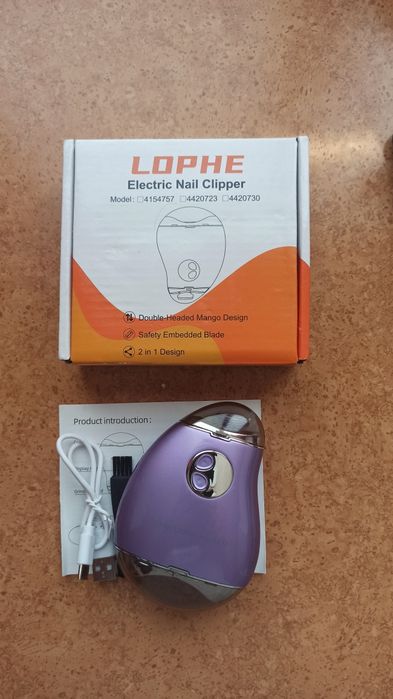 Электро кусачки для стрижки ногтей  150гр.