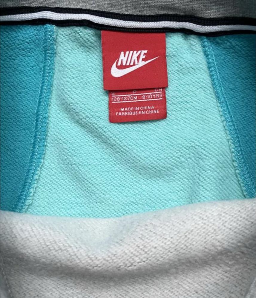 Яркий реглан-топ, кофта Nike на девочку 8-10 лет