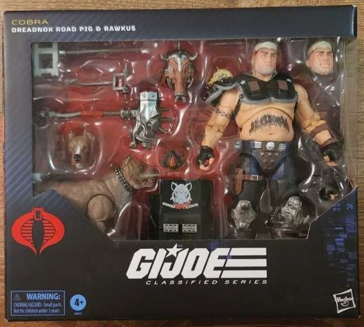 Gijoe Classified #135 Dreadnok Road Pig & Rawkus (Novo Selado)