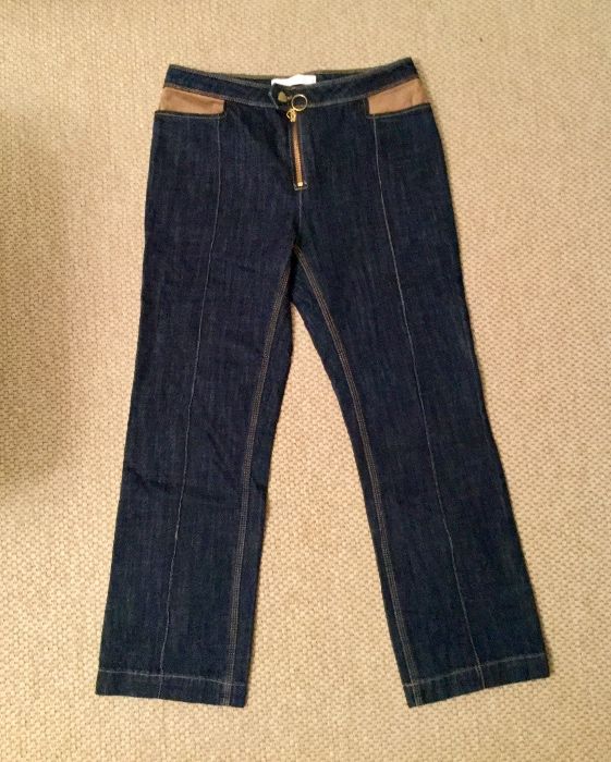 MANGO _ Modne jeansy suwak _ ZAMSZ _ M _ 38