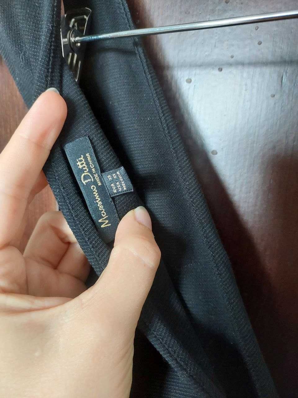 Чорна сукня на запах, Massimo Dutti, (34/S)