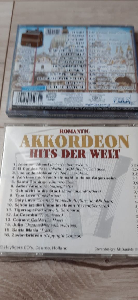 Melodie na akordeon 2 cd.