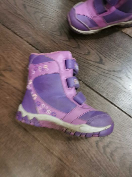 Buty zimowe dla dziewczynki 27