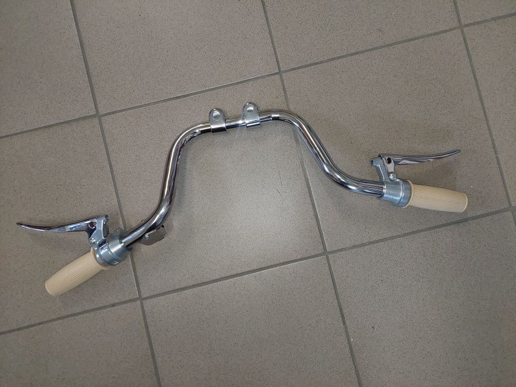 Fabrycznie Nowa kpl kierownica komar sztywniak zak rys Simson sr2 zzr