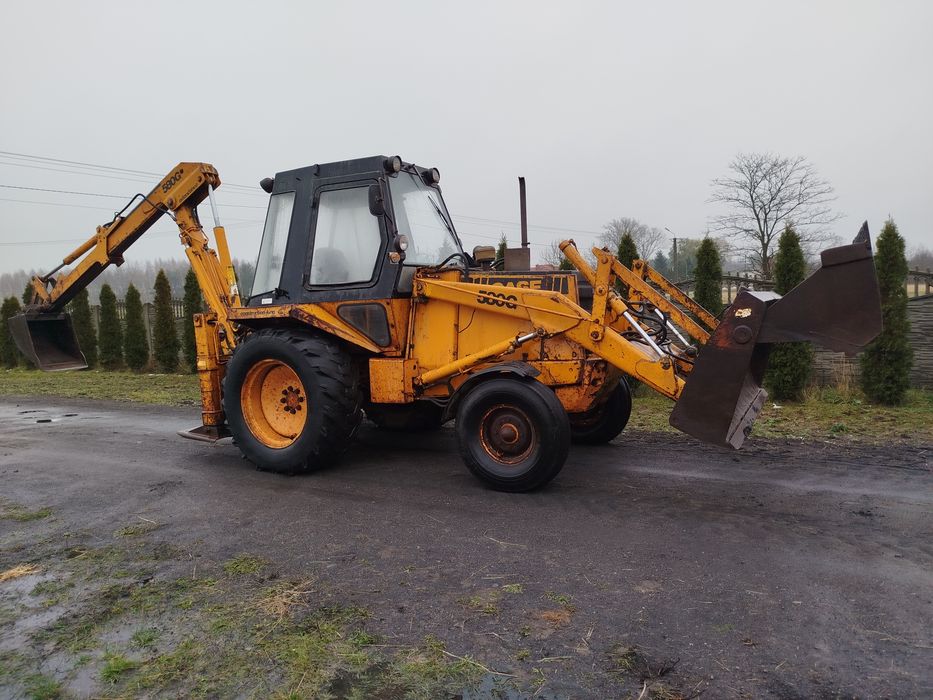 Koparko ładowarka case 580g krokodyl teleskop