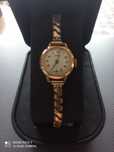 Oris KIF 671 Gold Rolled zegarek damski Vintage