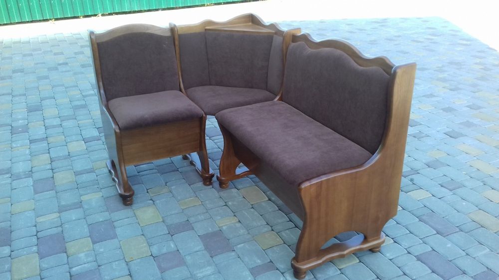 Кухонні куточки з натуральної деревини від виробника!