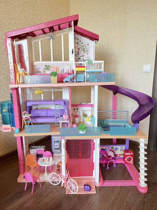 Ляльковий Будинок барбі Barbie дом барби кукольный дом мечты