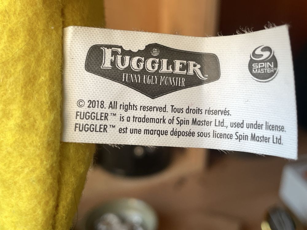 Іграшка монстр Fuggler зубастик колекційна з фетру