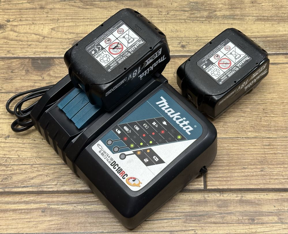 [Zestaw] Makita 2x bateria akumulator 3AH + szybka ładowarka DC18RC